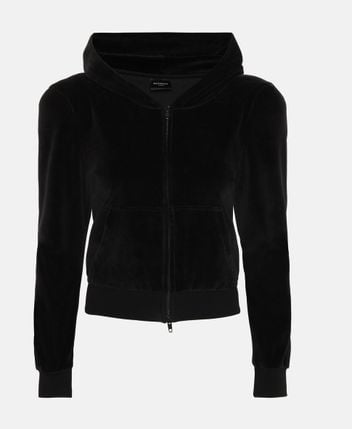 Hooded sweat jacket
