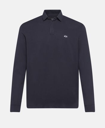 Long-sleeved polo shirt