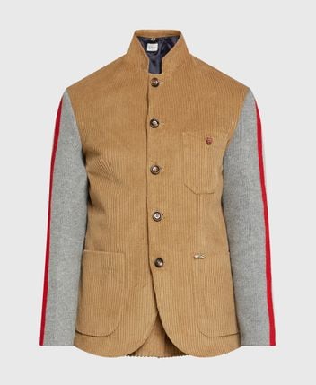 Corduroy suit jacket