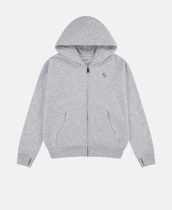 Hooded sweat jacket