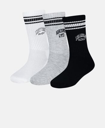 Socks, pack of 3