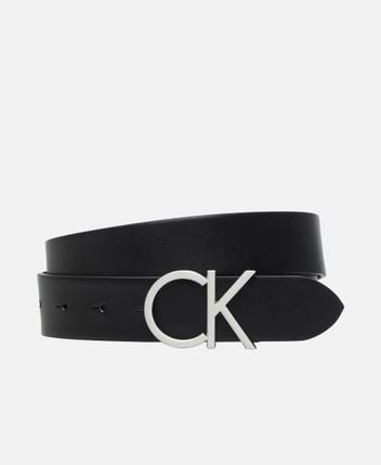 Reversible leather belt
