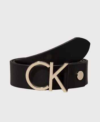 Reversible leather belt