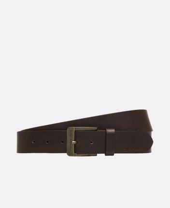 Leather belt