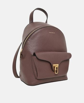 Leather backpack