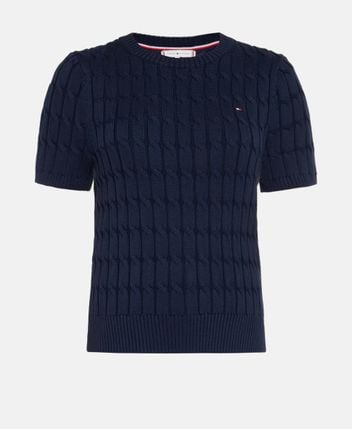 Short-sleeved pullover