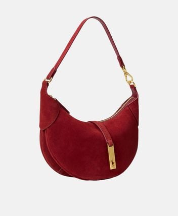 Leather shoulder bag