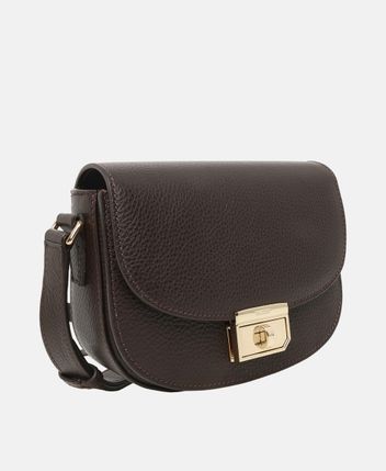 Leather cross body bag
