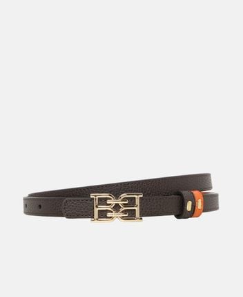 Reversible leather belt Chain 15.0