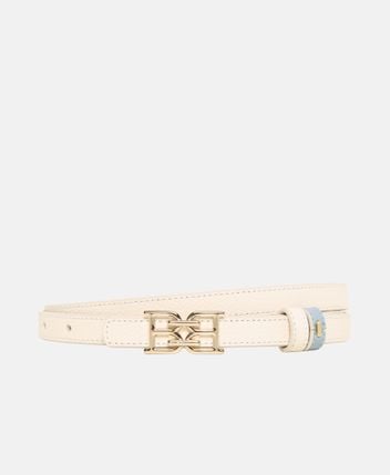 Reversible leather belt