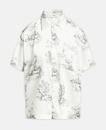 Short-sleeved blouse