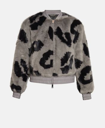 Faux fur jacket