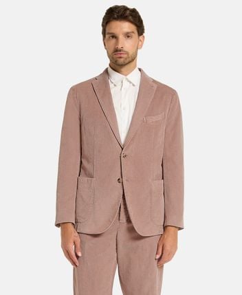 Corduroy suit jacket