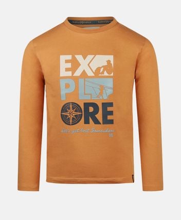 Long-sleeved top