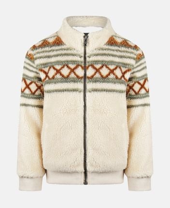 Faux fur jacket