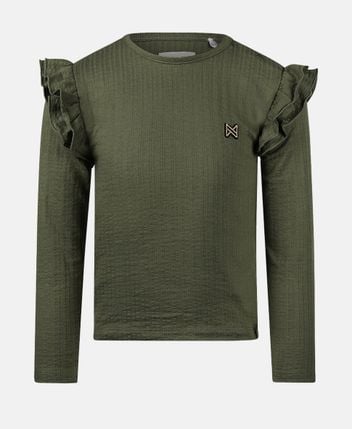 Long-sleeved top