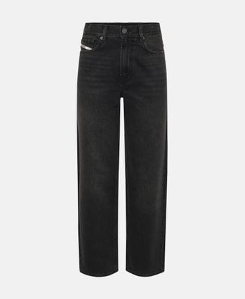Straight-leg jeans