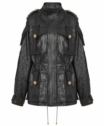 Traditional leather jacket