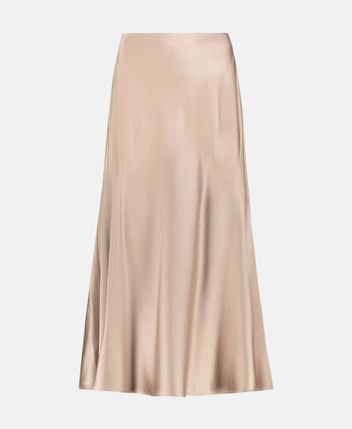 Satin skirt
