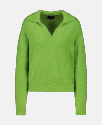 Knitted polo shirt