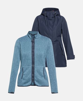 Double-layered coat