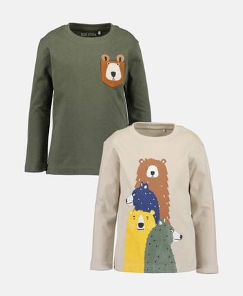 Long-sleeved top, pack of 2