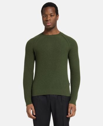 Wool-blend pullover