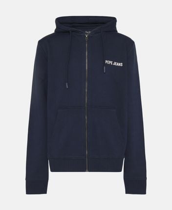 Hooded sweat jacket