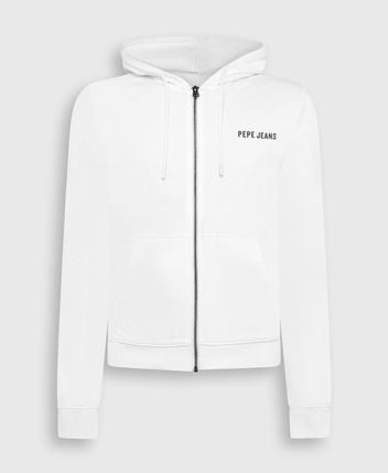 Hooded sweat jacket
