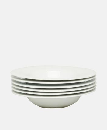 Soup plate set, 6 pcs.