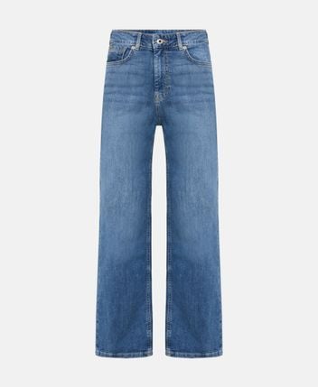 Straight-leg jeans