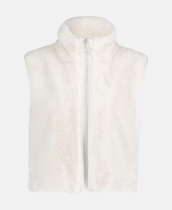 Faux fur gilet