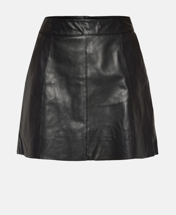 Leather skirt
