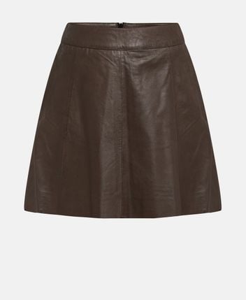 Leather skirt