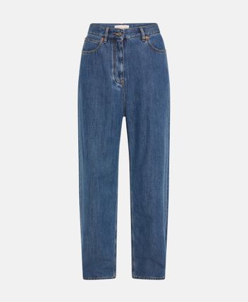 Straight-leg jeans