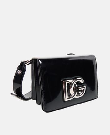 Leather shoulder bag