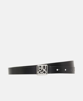 Reversible leather belt