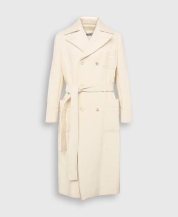 Wool-blend coat