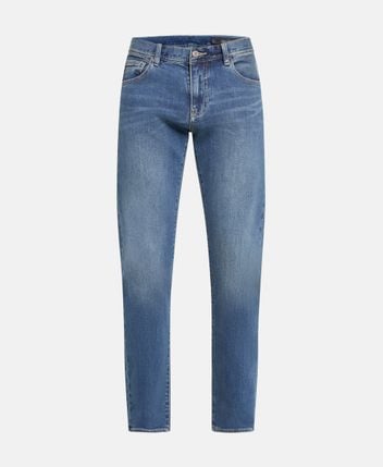 Straight-leg jeans