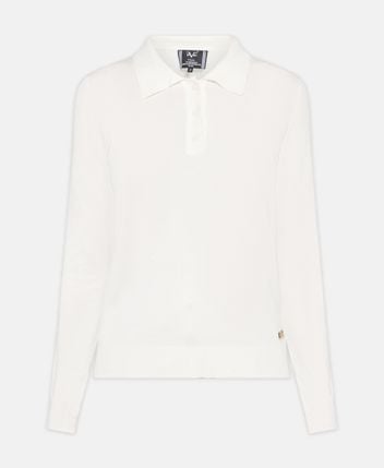 Knitted polo shirt