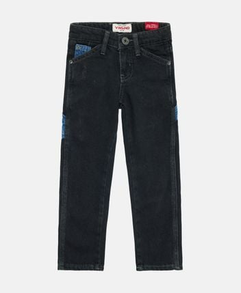Straight-leg jeans