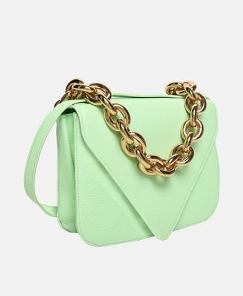 Leather cross body bag
