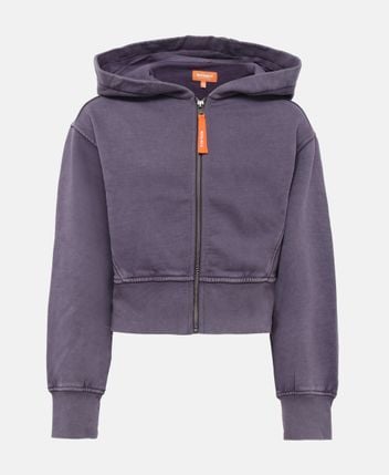 Hooded sweat jacket