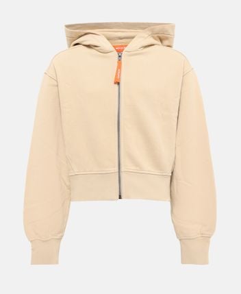 Hooded sweat jacket