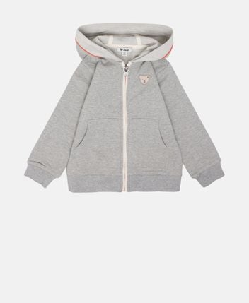 Hooded sweat jacket