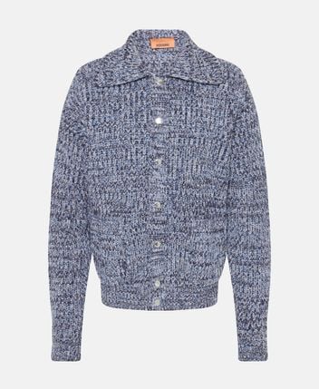 Wool cardigan