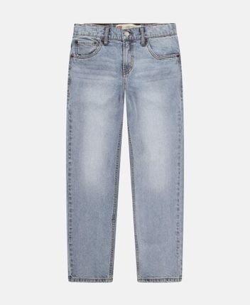 Straight-leg jeans