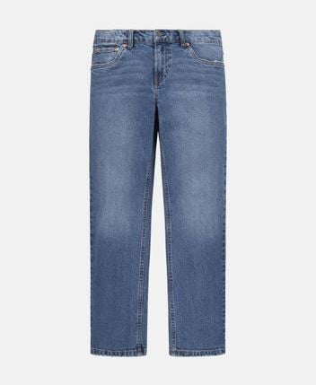 Straight-leg jeans