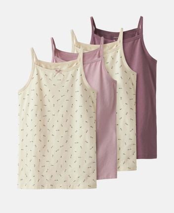 Undershirts, pack of 4
