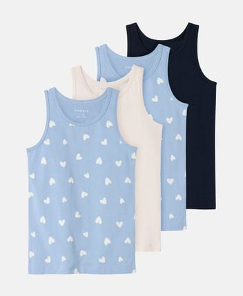 Undershirts, pack of 4